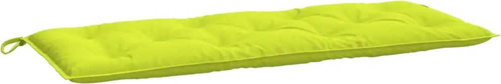 vidaXL Pernă bancă de grădină verde aprins, 120x50x7 cm, textil oxford