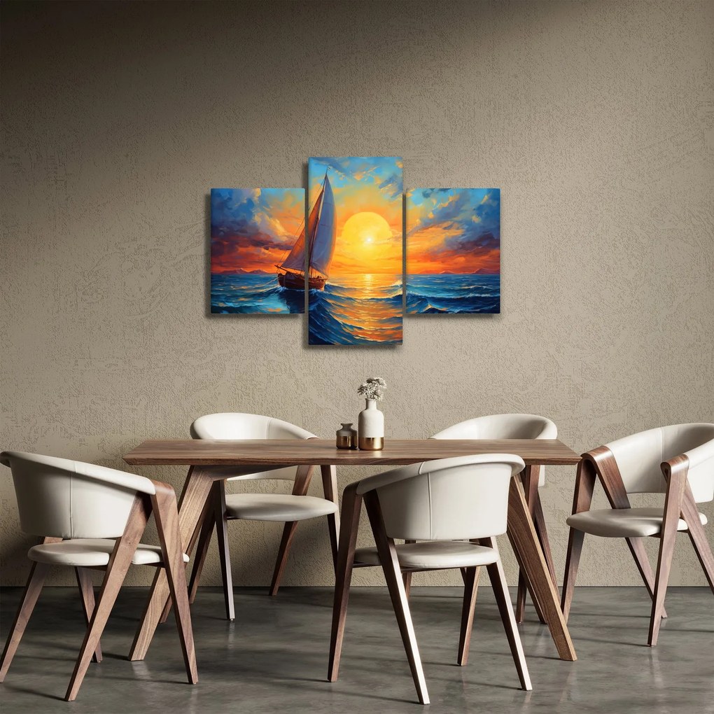 Tablou - Sailboats (90x60 cm)