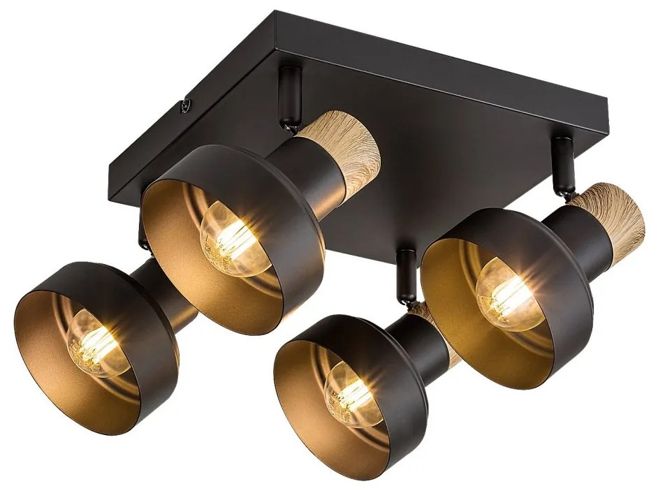 Plafoniera stil nordic Saskia 4L