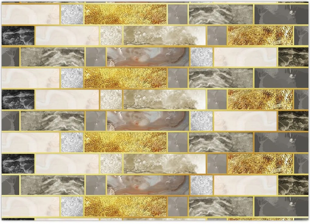 Tablou - Decor cu texturi (70x50 cm)