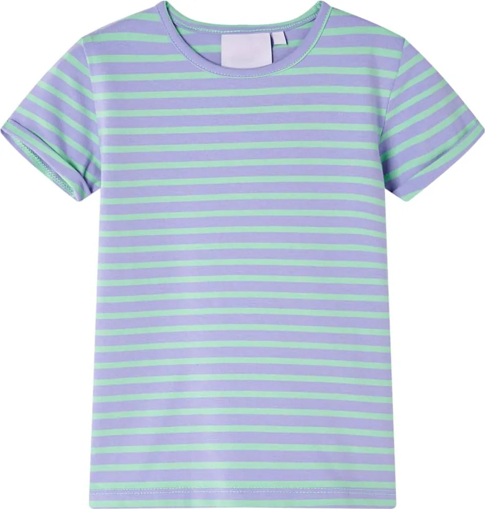 vidaXL Tricou pentru copii, verde mentă aprins, 128