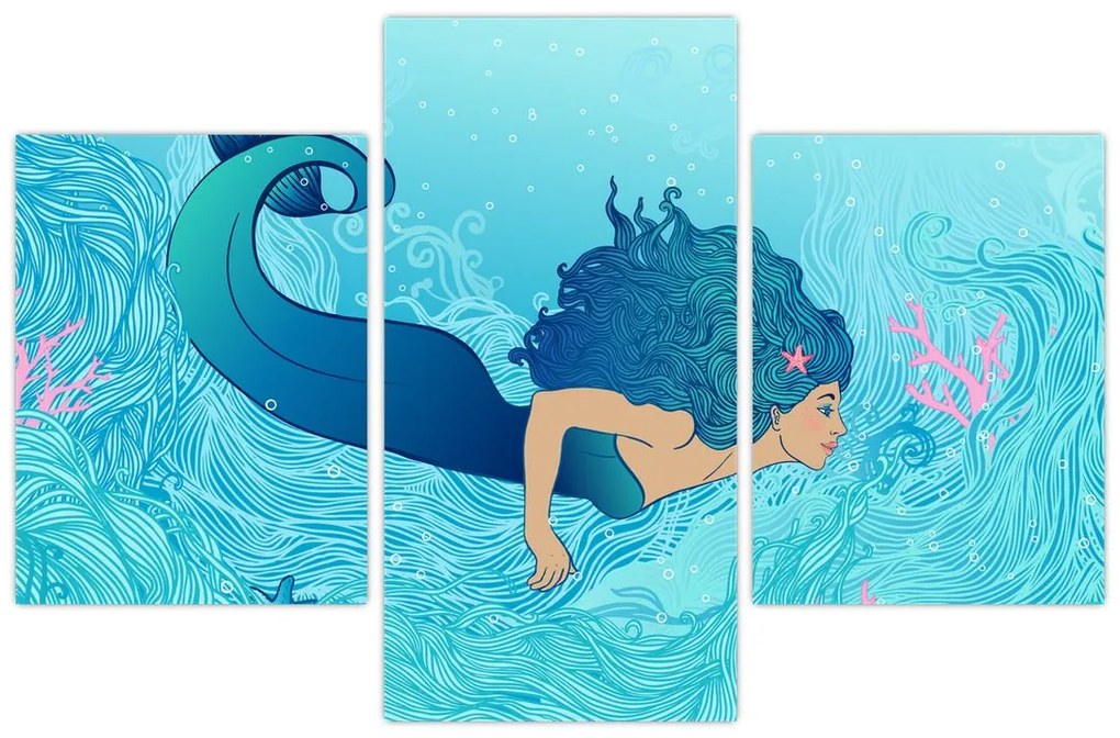 Tablou - Sirena (90x60 cm)