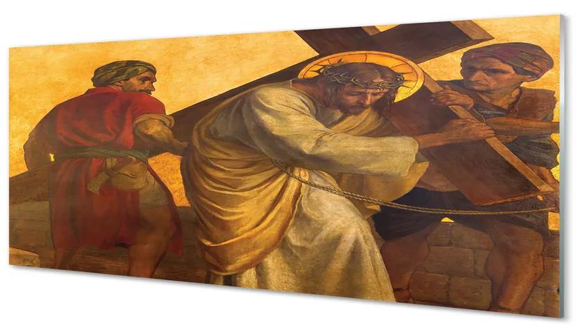 Tablouri acrilice Isus oamenii cruce