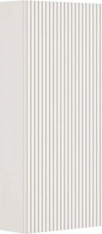 Dulap coloana mediu Gala Canaletto suspendat alb mat 1 usa batanta 35 cm