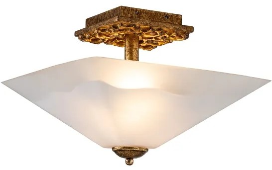 Flambeau STAR-F-S-DG - Plafonieră STAR, 2xE27/40W/230V, finisaj cupru