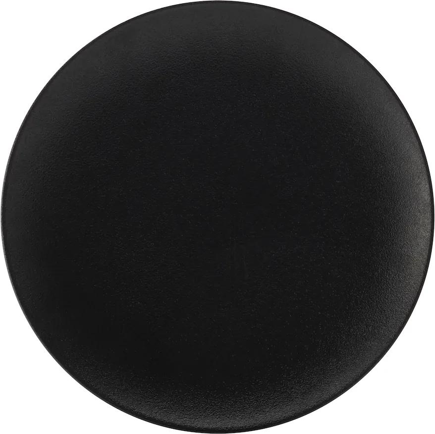 Tavă rotundă 40 cm, culoare neagră - ediție Caviar - Maxwell & Williams