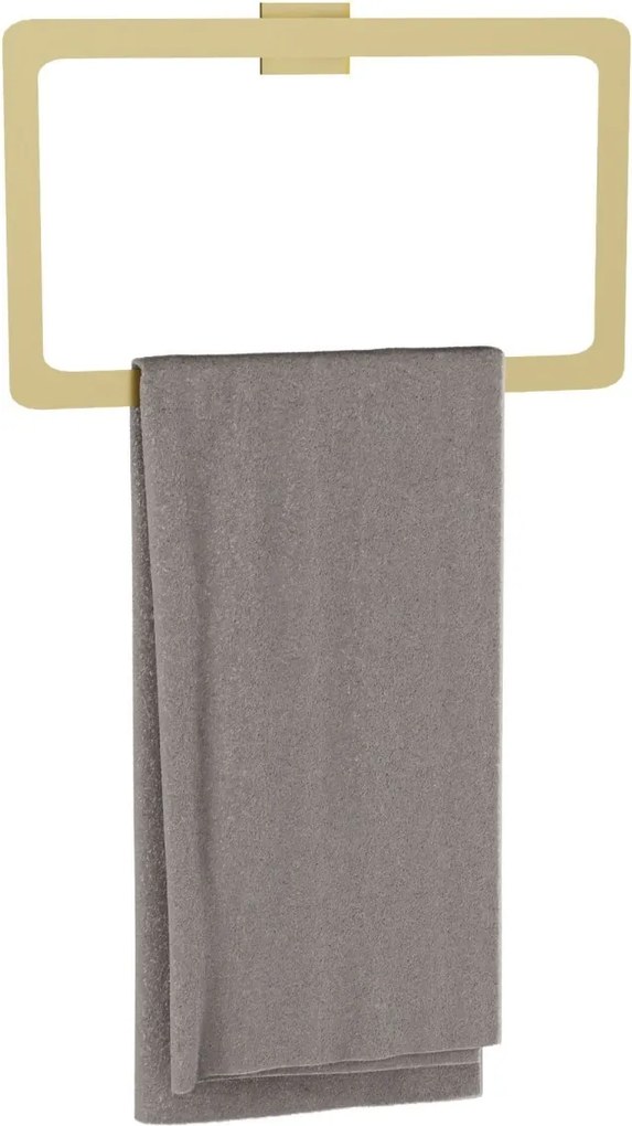 Cuier de baie Ring 210 OSTE BRUSH GOLD