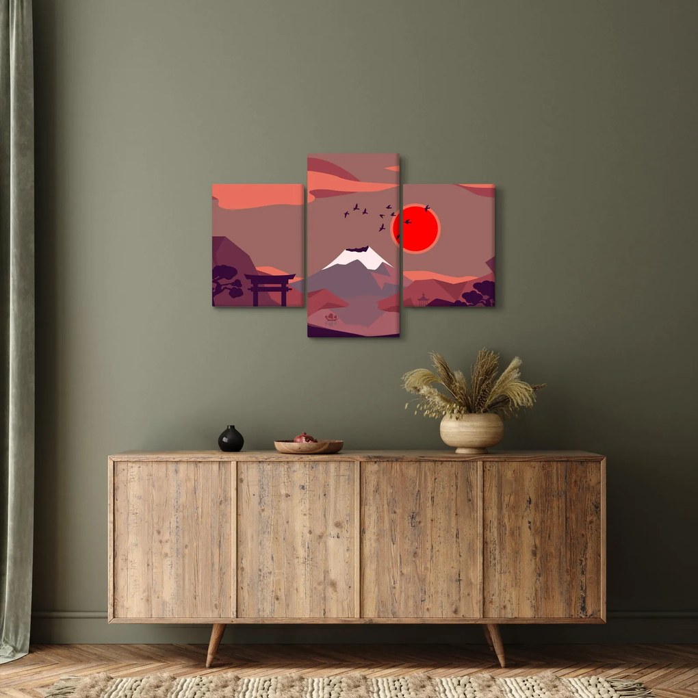 Tablou - Munții Fuji (90x60 cm)