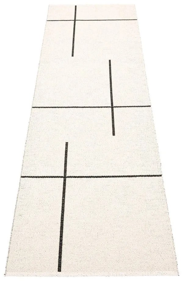 Covor tip traversă pentru interior și exterior negru 70x270 cm Fred Black – Pappelina