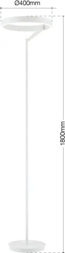 Orion - Lampă de podea LED dimmabilă KOLK LED/40W/230V 2700/4000K albă