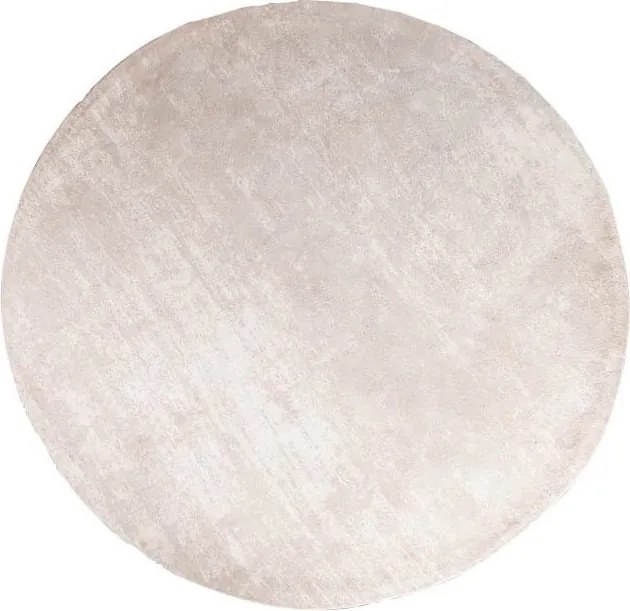 Covor rotund din bumbac Modern Art 150cm, bej