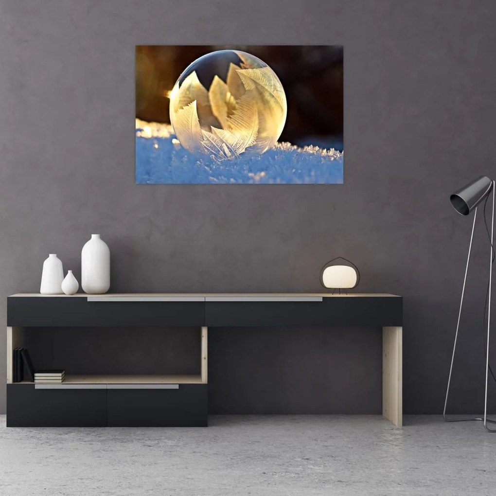 Tablou cu bulină înghețată (90x60 cm)