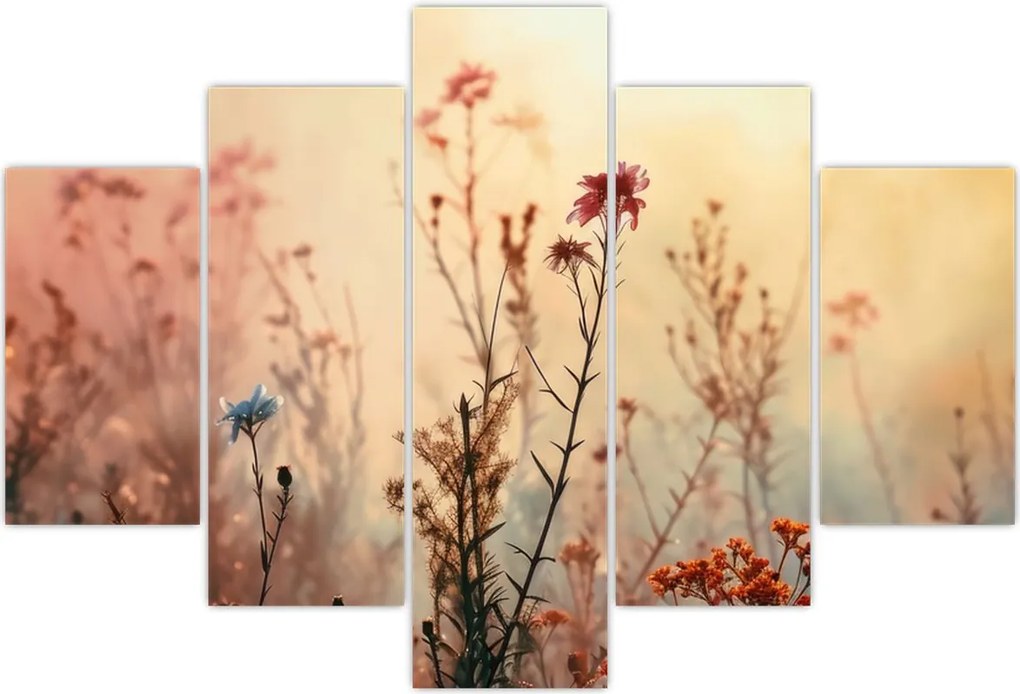 Tablou - Flori sălbatice (150x105 cm)