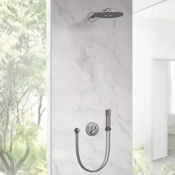 Agatatoare dus Grohe Rainshower antracit periat Hard Graphite