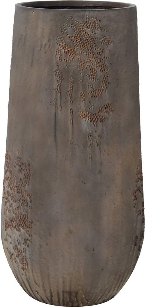 Ghiveci Nax, culoare maro imperial, dimensiuni multiple - PotteryPots mărimea: M - ø 33,5 cm | înălțime 70 cm