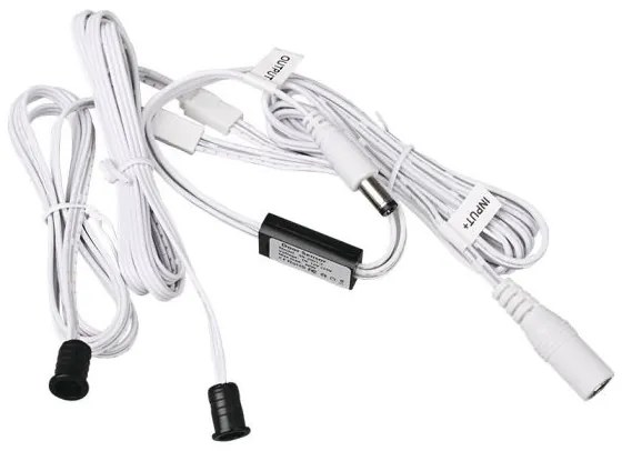 Senzor cu 2 capete pentru usa, 12-24V, Max 60 W, 1.5 m, alb, V-TAC