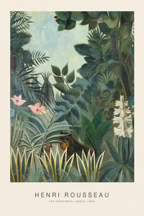 Reproducere The Equatorial Jungle (Special Edition) - Henri Rousseau