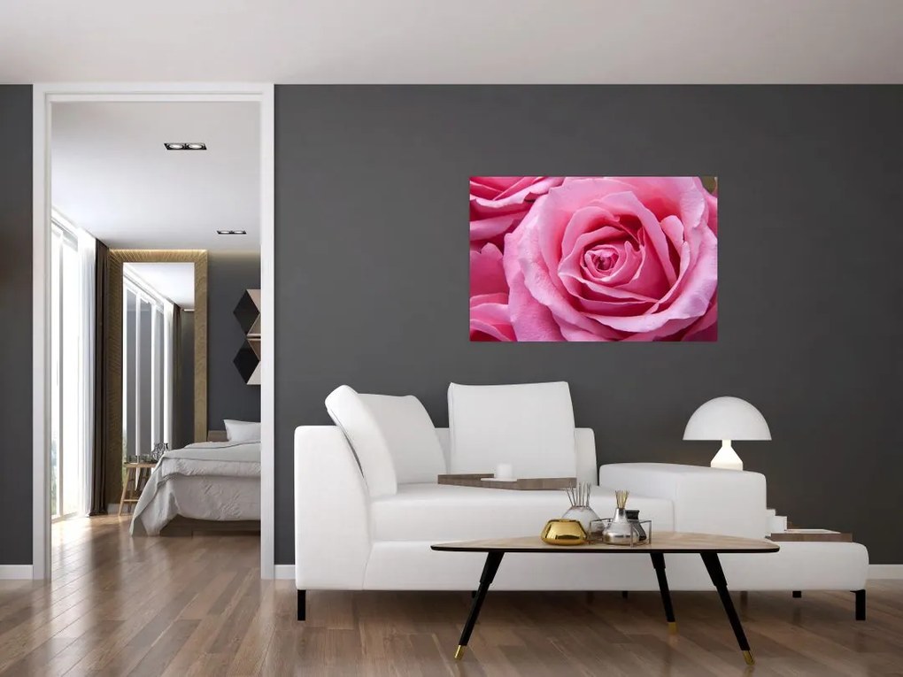 Tablou cu trandafir (90x60 cm)