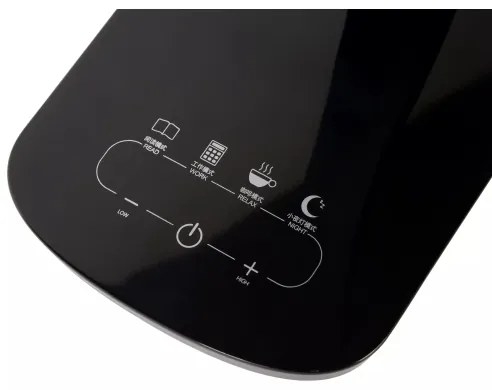 Lucide 24656/10/30 - Lampa de masa LED VARIO LED LED/8W/230V negru