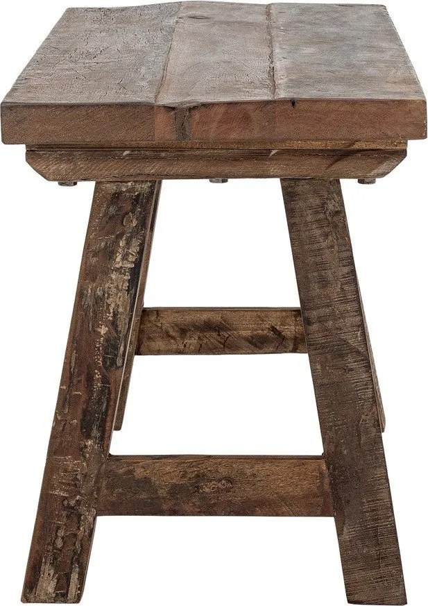 Bancă de grădină în culoare naturală din lemn masiv Brosse – Bloomingville