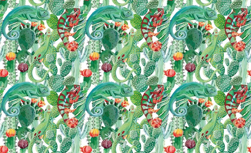 Fototapet - Cameleon (254x184 cm)