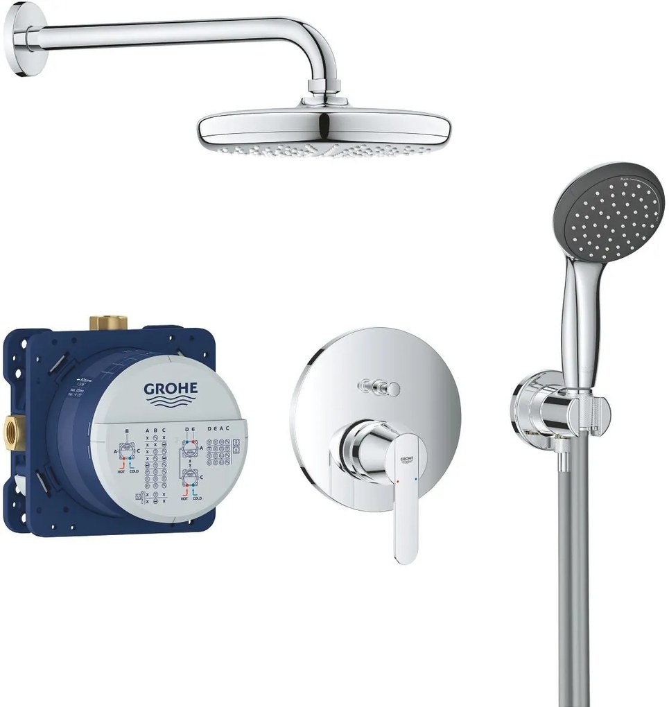 Grohe Vitalio Start Shower System set de duș ascuns da StarLight Chrome 25220001