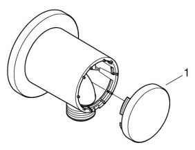 GROHE 26963001 - Cot de perete VITALIO UNIVERSAL 12” crom lucios