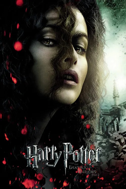 Poster de artă Bellatrix Lestrange - Deathly Hallows