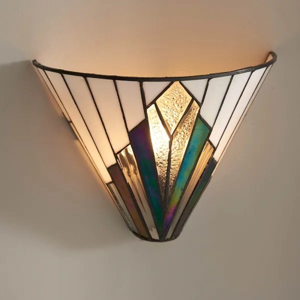 Endon 63940 - Aplica de perete Tiffany ASTORIA 1xE14/40W/230V