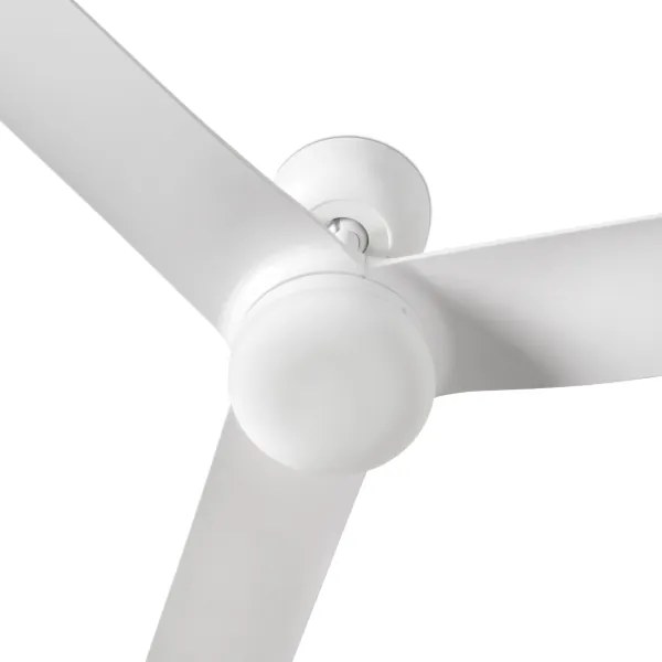 FARO 33814WT-20 - Ventilator de tavan LED dimabil PUNT M, LED 18W/230V, alb, Ø132 cm, WT + telecomandă