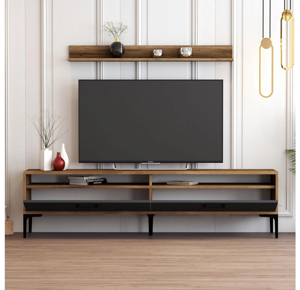 Mobilier living Irma (nuc + antracit). 1088660