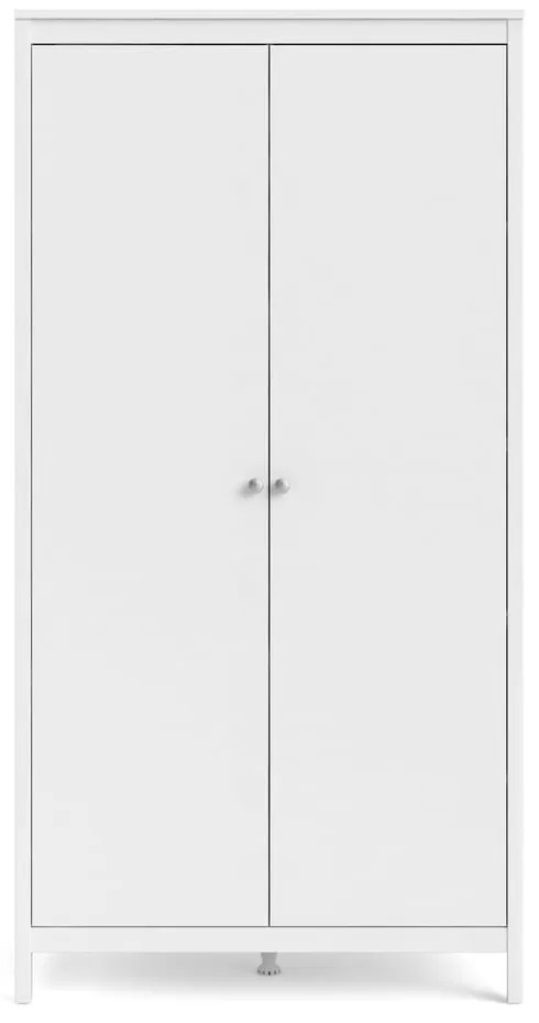 Șifonier alb 102x199 cm Madrid – Tvilum