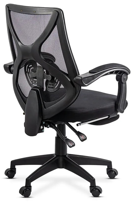 RESIGILAT - Scaun birou ergonomic din mesh OFF 636 negru