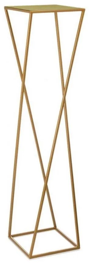 Suport pentru flori 100x24 cm, culoare aurie