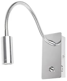 Aplica perete LED cu reader si USB charger JULIET 41025