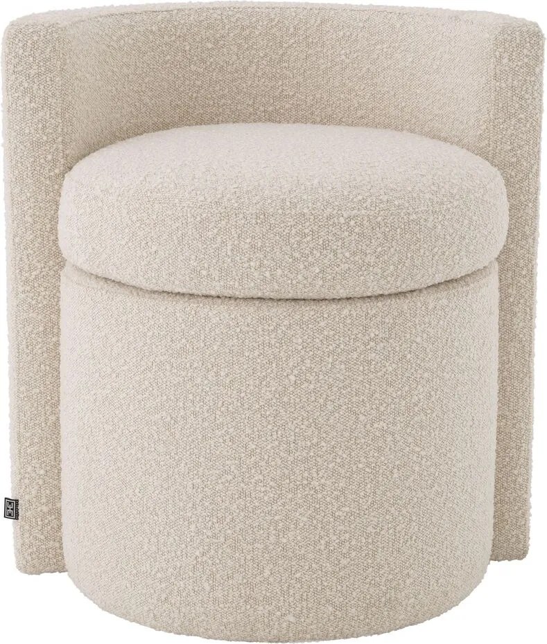 Fotoliu design LUX Arcadia, boucle crem 115224 HZ