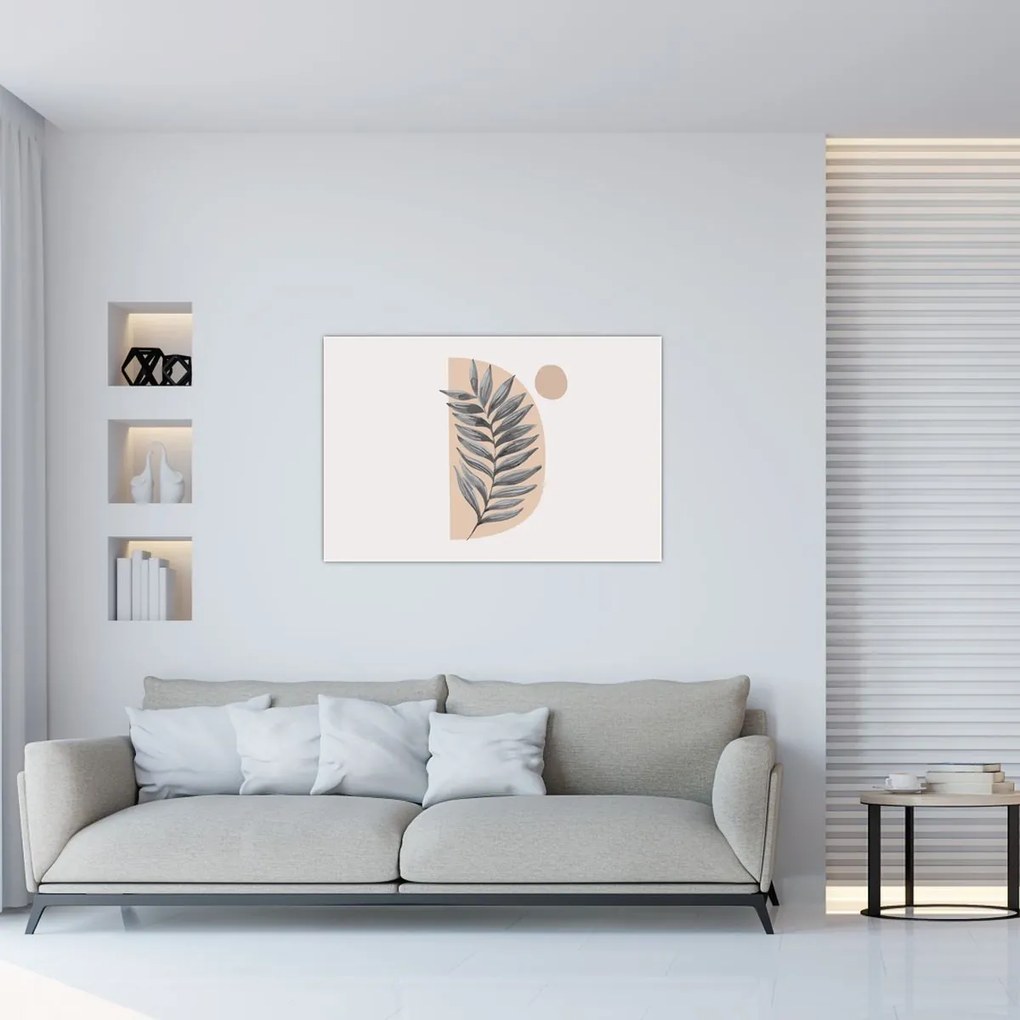 Tablou - Foaie ilustrată N⁰1 (90x60 cm)