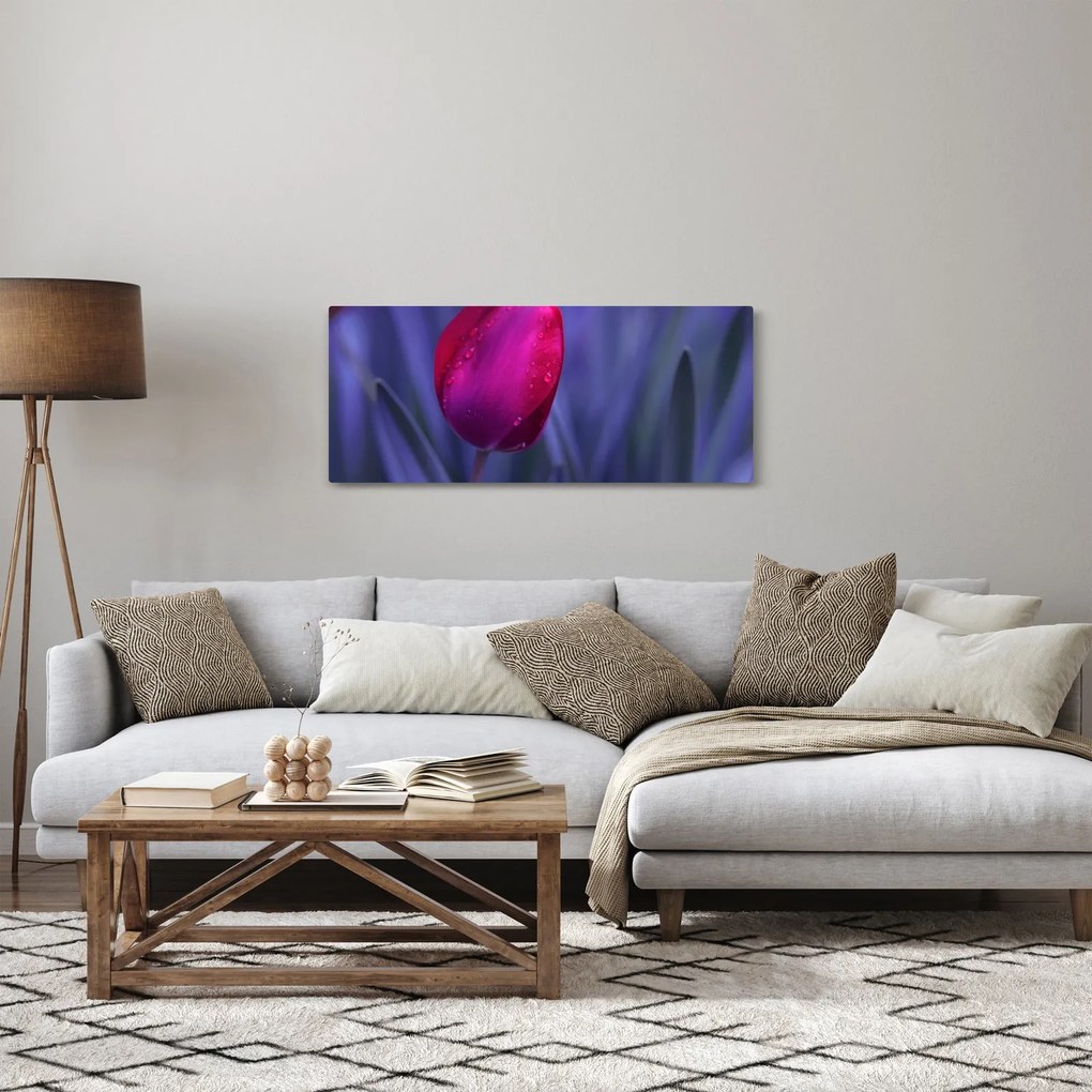 Tablou mugure de lalea (120x50 cm)