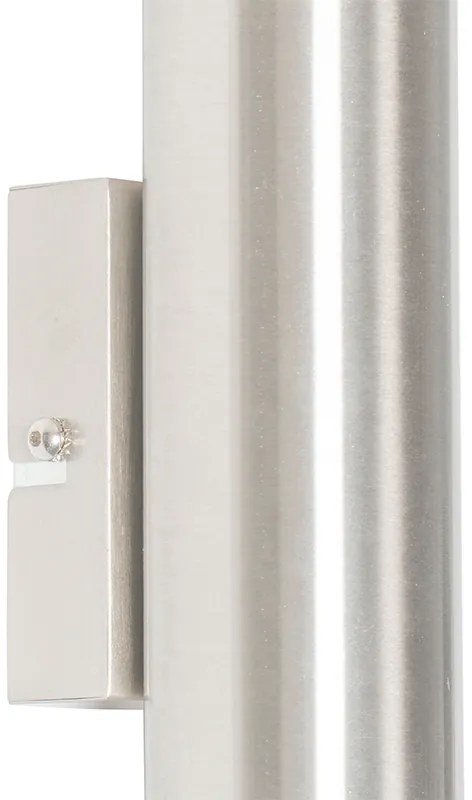 Aplică modernă din oțel cu 2 lumini - Jeana