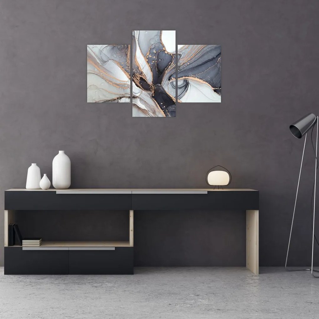 Tablou - Marmură gri (90x60 cm)
