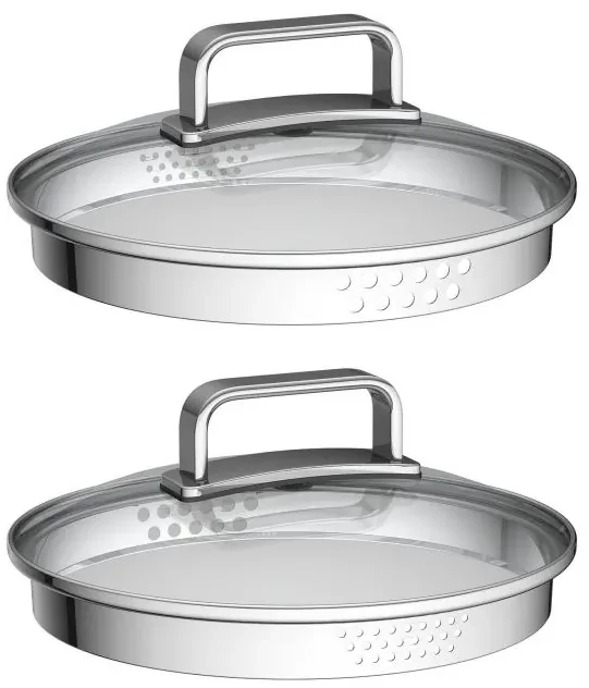 Oală G21 Gourmet Magic cu sita si capac,oţel inoxidabil-28cm