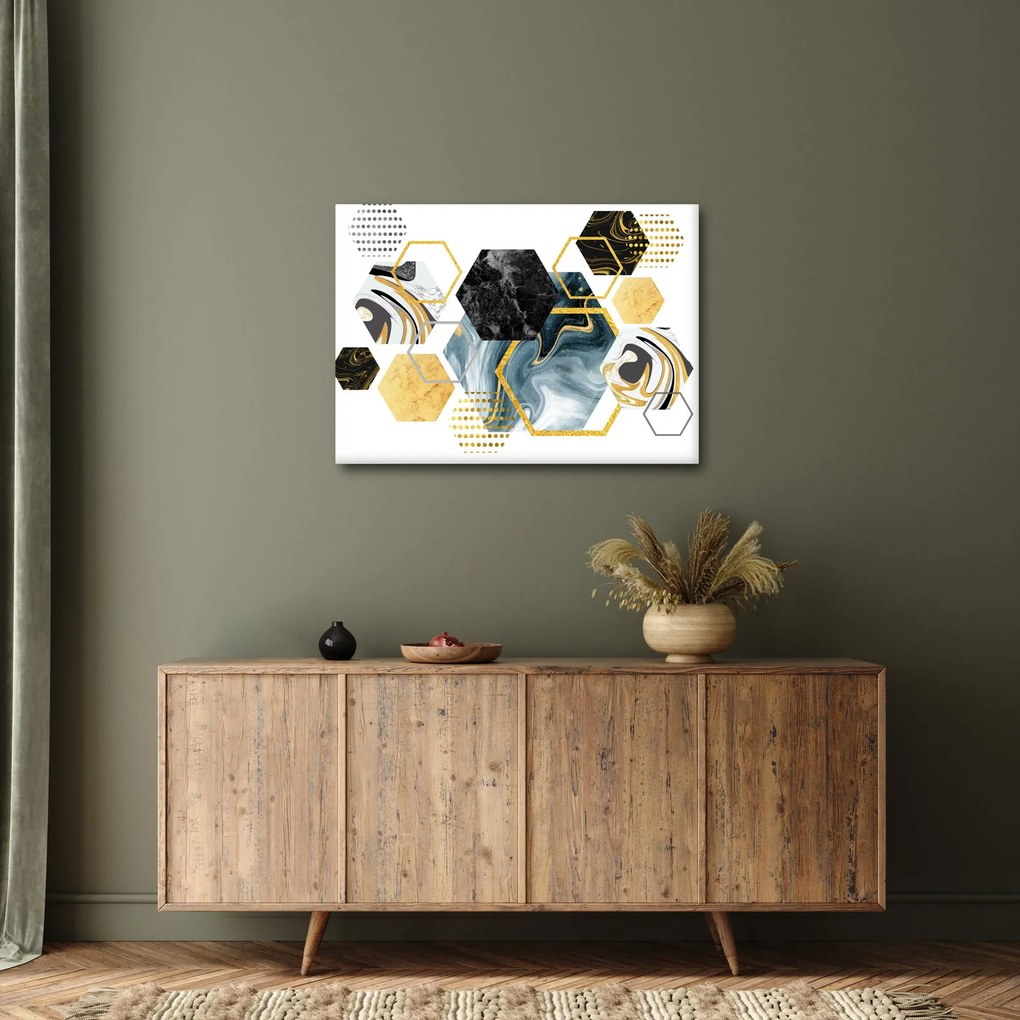 Tablou - Poligon (70x50 cm)