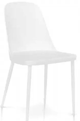 Set 4 scaune GOCCIA -HORECA-POLIPROPILENA - BEJ TAUPE