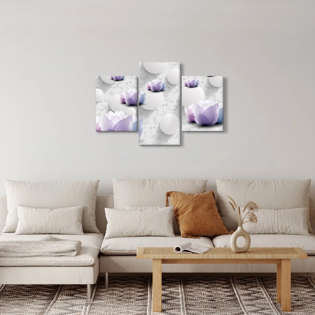 Tablou cu flori (90x60 cm)