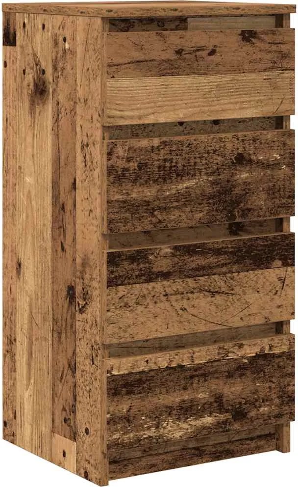 vidaXL Bufetă din lemn vechi 37,5x35x76 cm din lemn prelucrat