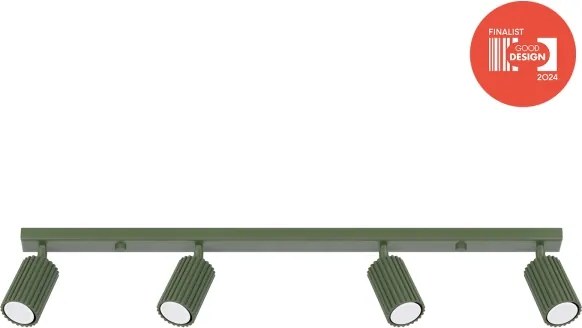 Brilagi - Spot LED CRESTO 4xGU10/10W/230V, verde