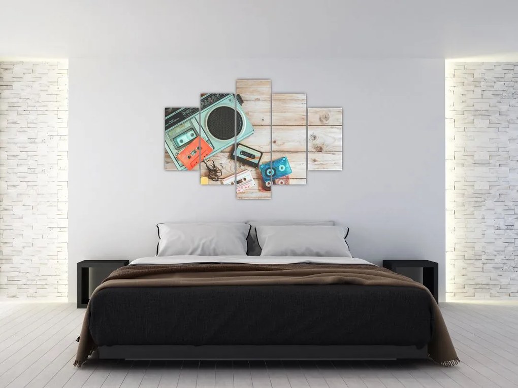 Tablou - Radio retro (150x105 cm)