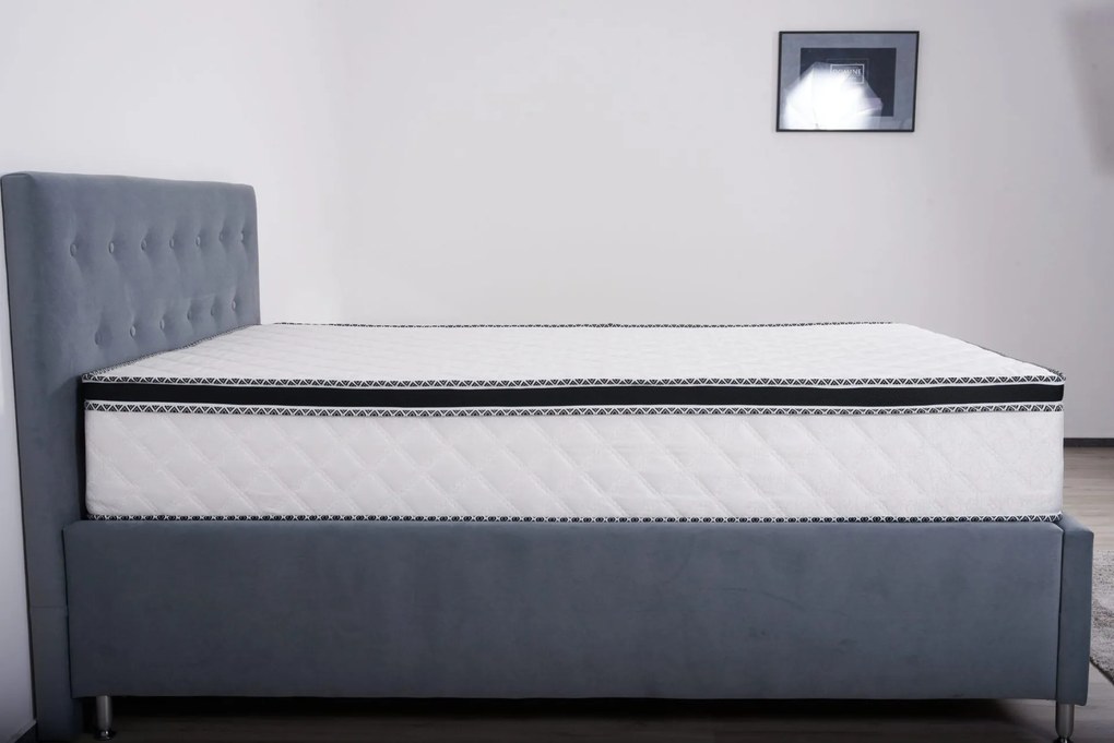 Saltea superortopedica 140x200, inaltime 30 cm,   FERMO, cu arcuri, duritate extra ferma