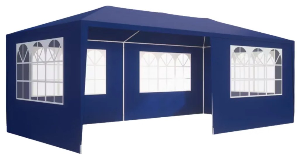 Cort de petrecere NEAPOL, 3x6m, albastru Jurhan