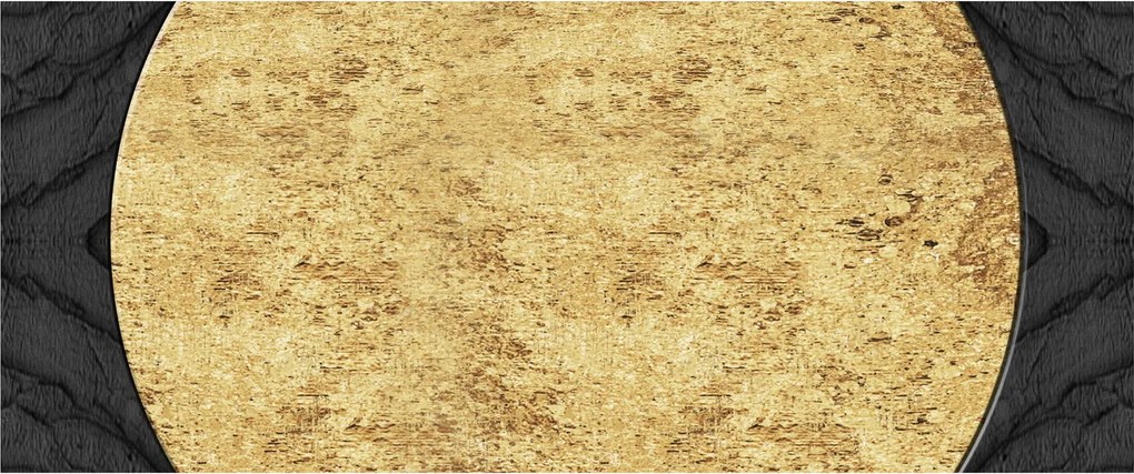 Tablou - Structura de aur N⁰2 (120x50 cm)